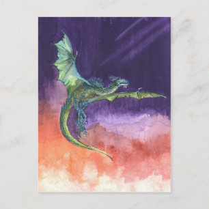Mjukt vykort för Dragon