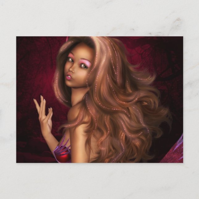 Mjukt vykort för Sjöjungfru (Framsida)