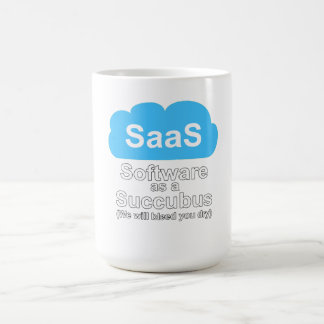 Mjukvara som en Sukkubus "Vi kommer att tömma er p Kaffemugg