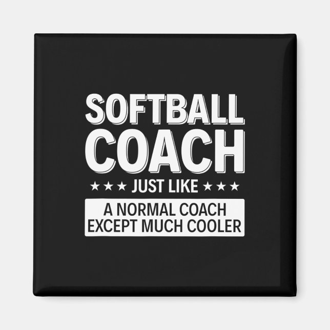 Mjukvarucoach Precis Som En Vanlig Coach Magnet (Framsidan)