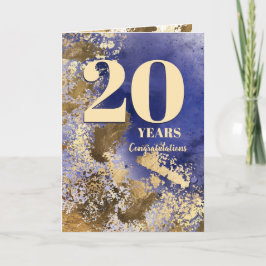 Mjukvaruskort för anställda i Faux guld Kort