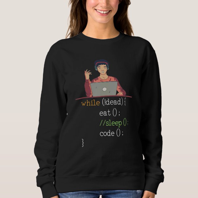 Mjukvaruutvecklare Binär Datavetenskap  Programmer T Shirt (Framsida)