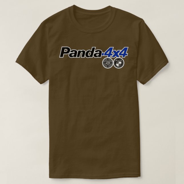 Mk1 Panda 4x4-badkarts design  T Shirt (Design framsida)