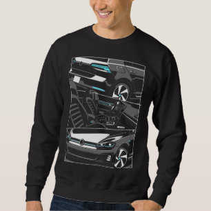 Mk7 GTI-illustration Lång Ärmad Tröja