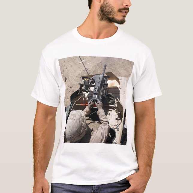 MK-19 automatisk granatkastare T-shirt (Framsida)
