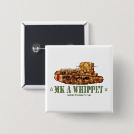 MK A-Världskrig Ett brittiskt medium-Tank WWI Knapp