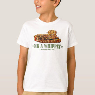 MK A Whippet Första Världskriget Brittisk Medeltun T Shirt