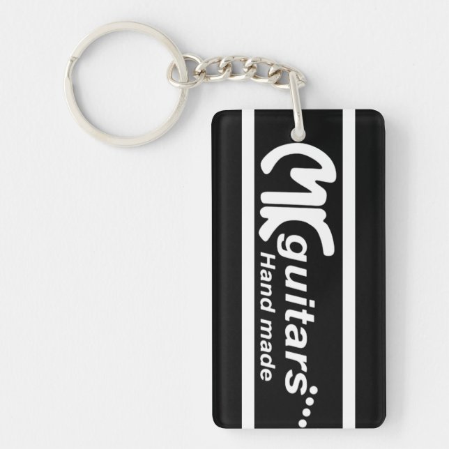 Mk-gitarrer Keychain Nyckelring (Framsidan)