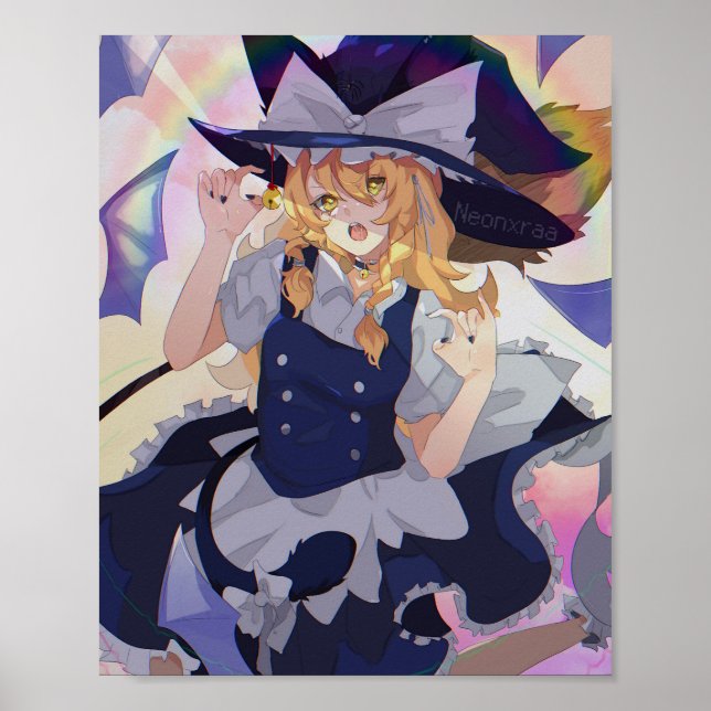 MK - Regnbågflicka Poster (Framsidan)