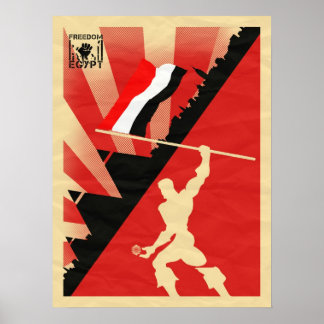 MKD - FRIHET EGYPTEN POSTER
