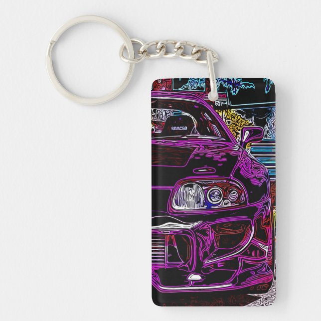 MKIV Toyota Supra Keychain (Framsidan)