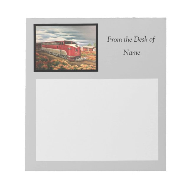 MKT Tåg Anteckningsblock (Framsida)