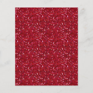 MLA MÖRK HOT PINK TJEKIG GLITTER BAKGRUNDSMALL FLYGBLAD