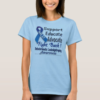 MLD AWARENESS_FIGHT DRAR TILLBAKA TEE SHIRT