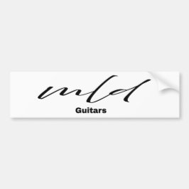 MLD Guitars Bumper Sticker Bildekal