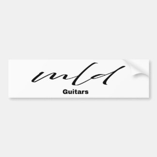 MLD Guitars Bumper Sticker Bildekal