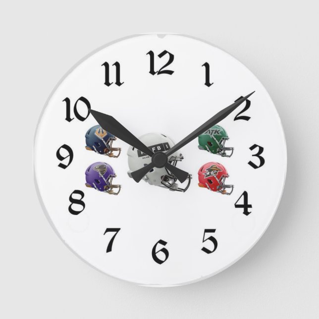 MLFB-fotboll Rund Klocka (Framsida)