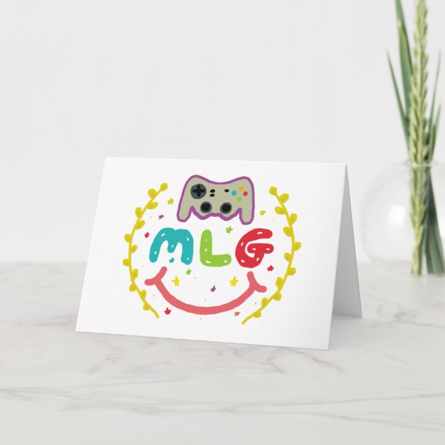 MLG - Major League Gamer Kort (Framsida)