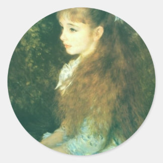 Mlle_Irene_Cahen_Anvers Runt Klistermärke