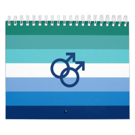 MLM Gay Male Pride Flagga Kalender