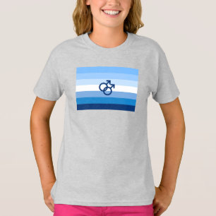 MLM Gay Male, Pride, Flagga T Shirt