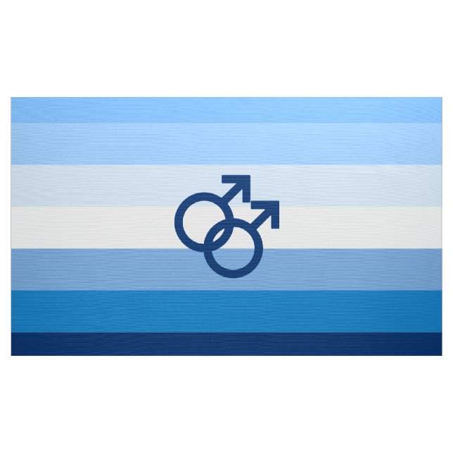 MLM Gay Male, Pride, Flagga Tyg (Yard)