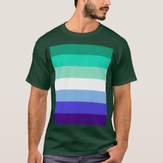 MLM Gay pride Flagga Graphic T Shirt