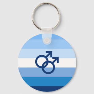 MLM Hbtq-mans stolthetsflagga Nyckelring