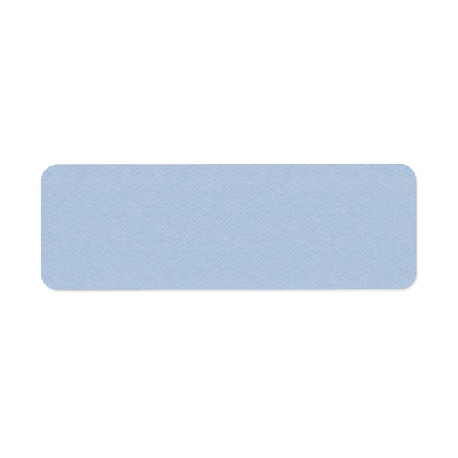 MLSBB SOLID LIGHT BABY BLUE BAKGRUND TAPET RETURADRESS ETIKETT (Framsidan)
