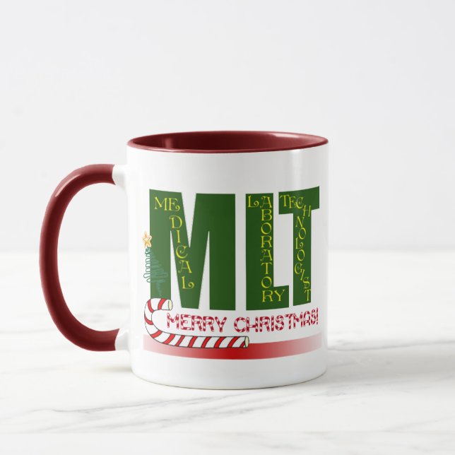MLT GOD JUL - MEDICINSK LAB TECH MUGG (Vänster)