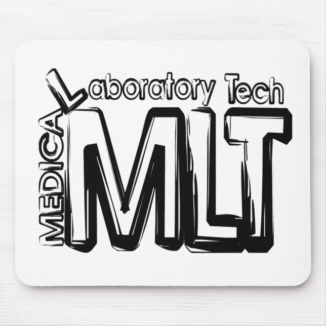MLT GRUNGE TEXT MEDICAL LABORATORY TECHNICIAN MUSMATTA (Framsidan)
