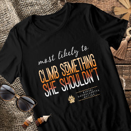 MLT Klättra Något Hon Inte Ska Safari ID1156 T Shirt