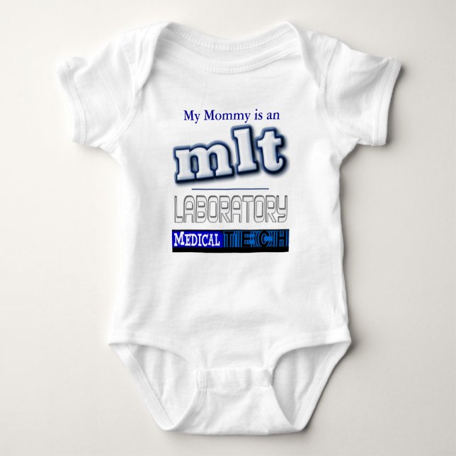 MLT-LOGOTYP - LABORATORIUMLÄKARUNDERSÖKNING TECH TRÖJA (Framsida)