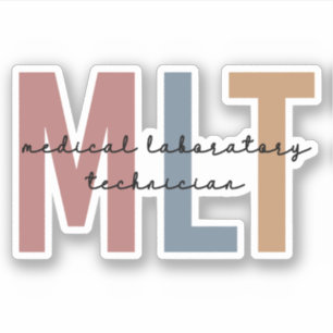 MLT Medicinsk laboratorietekniker Medicinsk lab Te Klistermärken