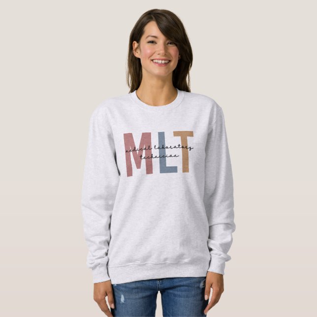 MLT Medicinsk laboratorietekniker Medicinsk lab Te T Shirt (Hel framsida)