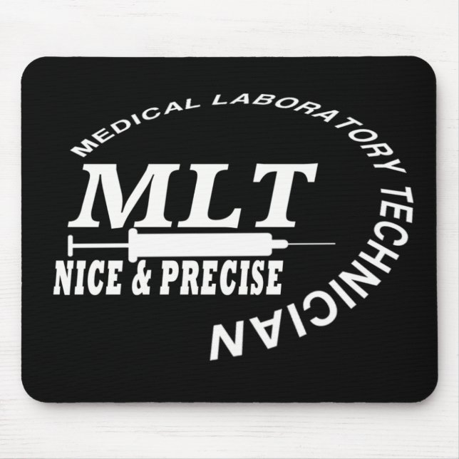 MLT-SLOGAN NICE OCH PRECISERAR DET MEDICINSKA MUSMATTA (Framsidan)