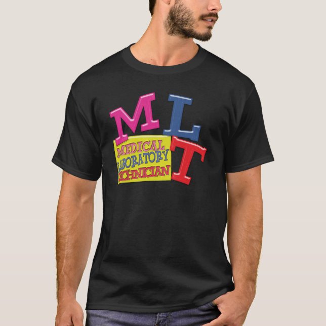 MLT WHIMSICAL ROLIGT ACRONYM BREV LABORATORY T-SHIRT (Framsida)