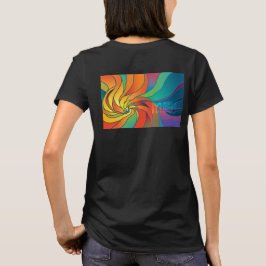 MLTS-bägarekvinna T-tröja, svart T Shirt