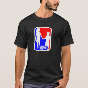 MLWY (NBA-logotyp) T-shirt
