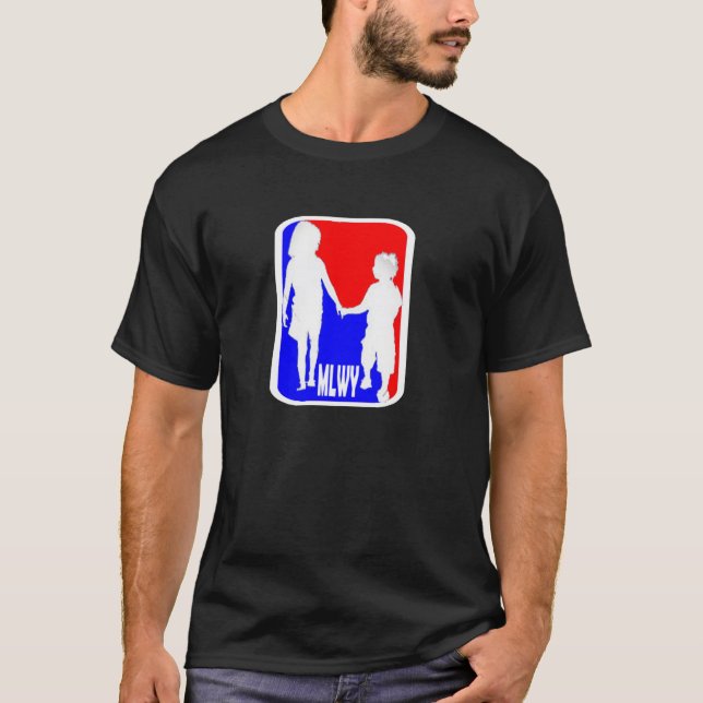 MLWY (NBA-logotyp) T-shirt (Framsida)