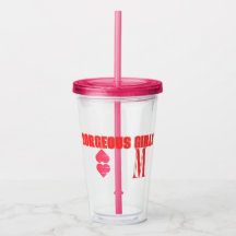 MM Kvinnors Akryl Tumbler