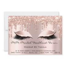 MM Model Feedback Formulär Makeup Ro Esthetician L