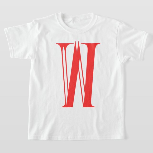 MM 'W' Barn T-Shirt (Laydown)