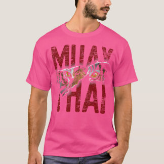 Mma Fighter Warrior Martial Art Tiger Yantra Muay T Shirt