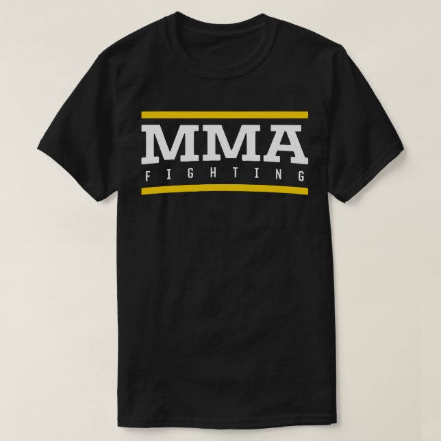 MMA Fighting Logo Essential T Shirt (Design framsida)