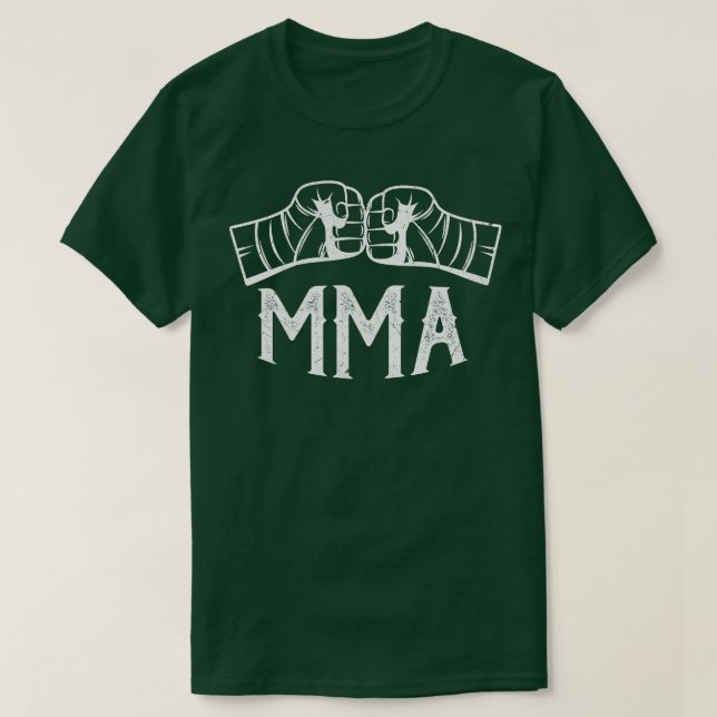 MMA Mixed Martial Arts T Shirt (Design framsida)