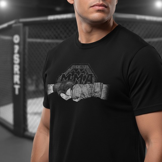 MMA - Mixed Martial Arts  T Shirt (Skapare uppladdad)