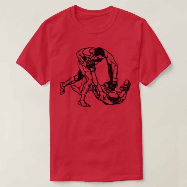MMA Mixed Martial Arts T Shirt (Design framsida)