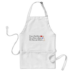 MMA Pacifist Humor Design Förkläde