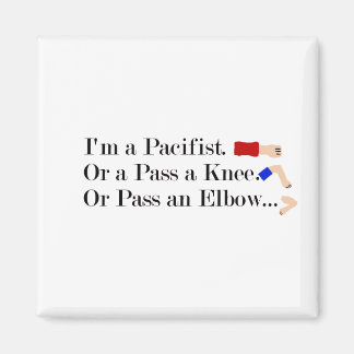 MMA Pacifist Humor Design Magnet
